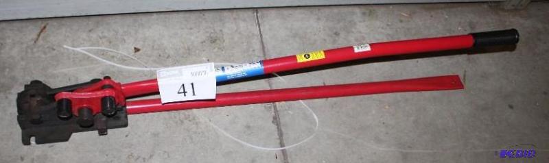 (1) Rebar cutterbender...