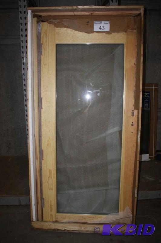 (1) French door panel 310x68&quot...