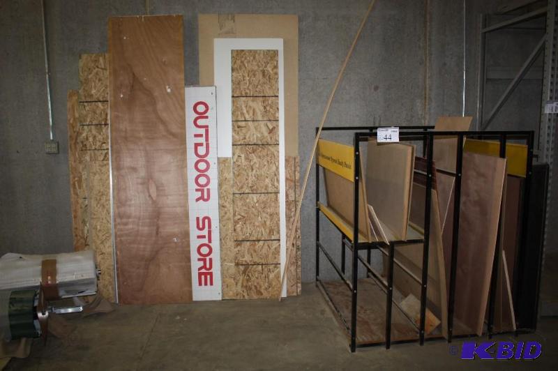 Miscellaneous Sheeting with rack mirror doubl...