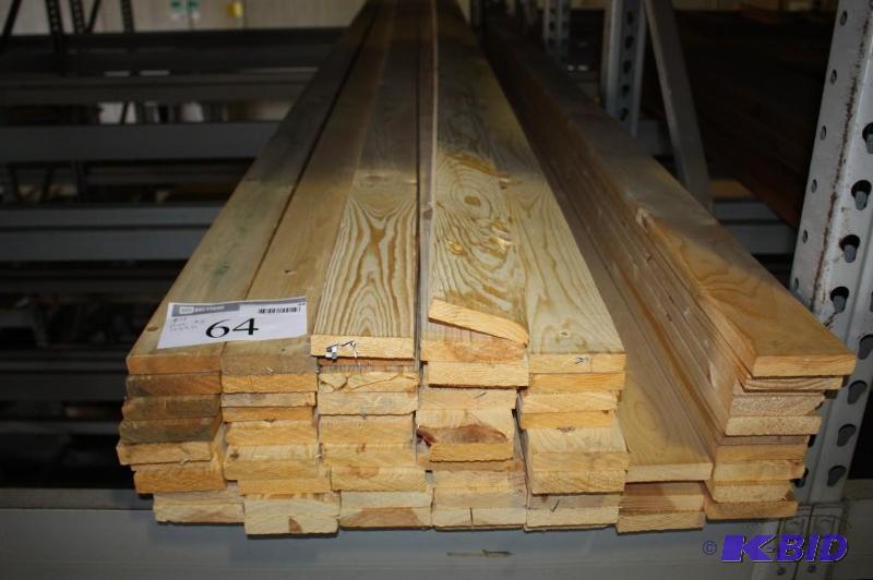 (62) Pine #3 1x4x16...