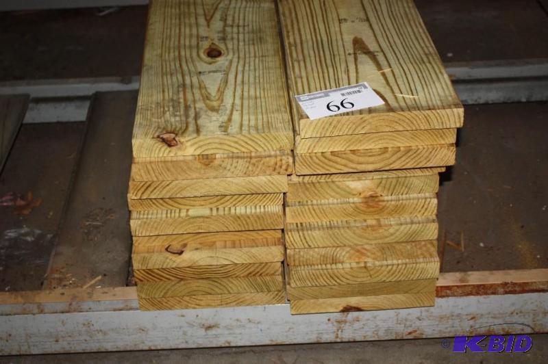 (21) 2x12x10 Treated Lumber...