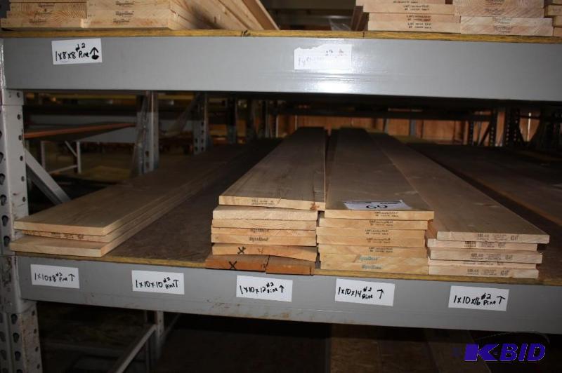 1x10 Pine Package, (3) 8, (14) 12, (5) 16...