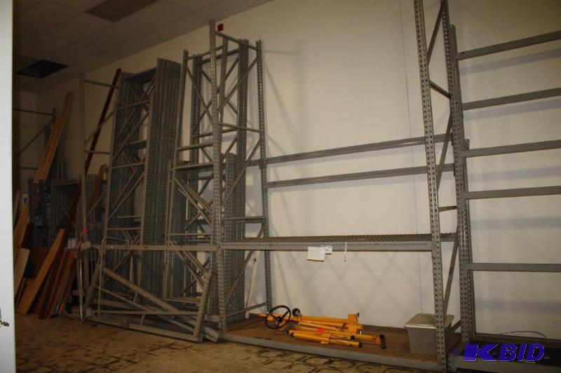 (4) Uprights 14 High, 42&quot Deep, 3&quot...