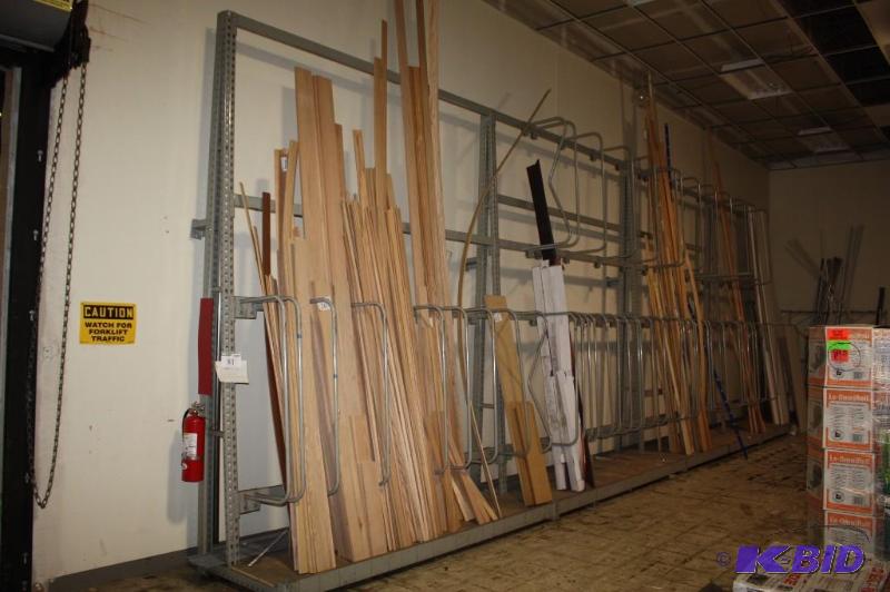 (5) Cantilever Style Uprights 12 High, 3&quo...