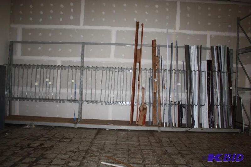 (4) Cantilever Style Uprights 8 High, 3&quot...