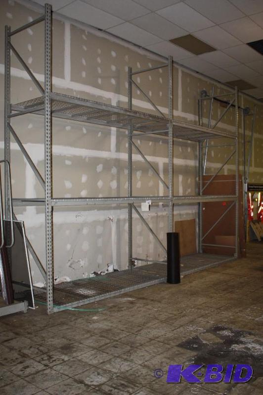(3) Uprights 14 High, 42&quot Deep, 3&quot...