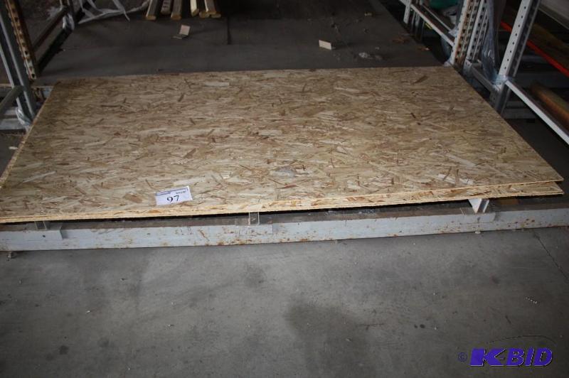 (3) 14&quot OSB chip board 4x8 sheets...