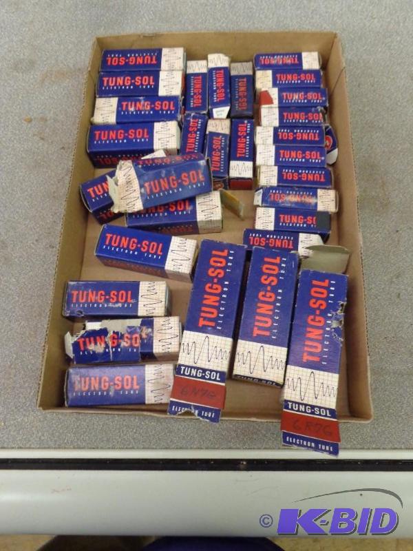 Tung-Sol Electron Tubes 6N7G, 2A5, 6R7G, 6AU5...