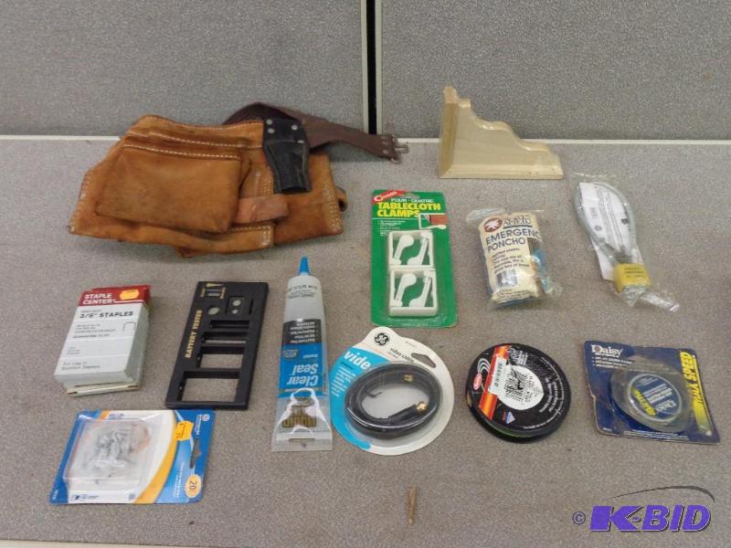 Tool Belt, Pellets, Co-Ax Cable and More Tool...