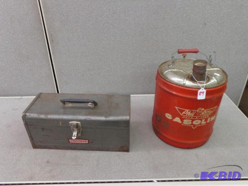 Phil Rite Push Button Gasoline Can and Crafts...