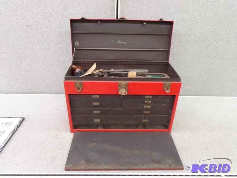 Kennedy Tool Box&nbsp Top Storage &amp 7 Pu...