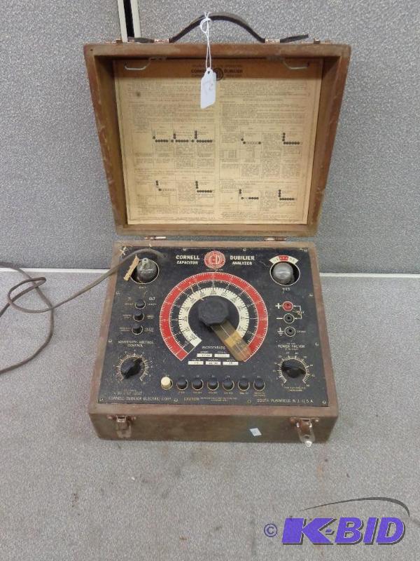 Cornell Dubilier Capacitor Analyser Model BF-...