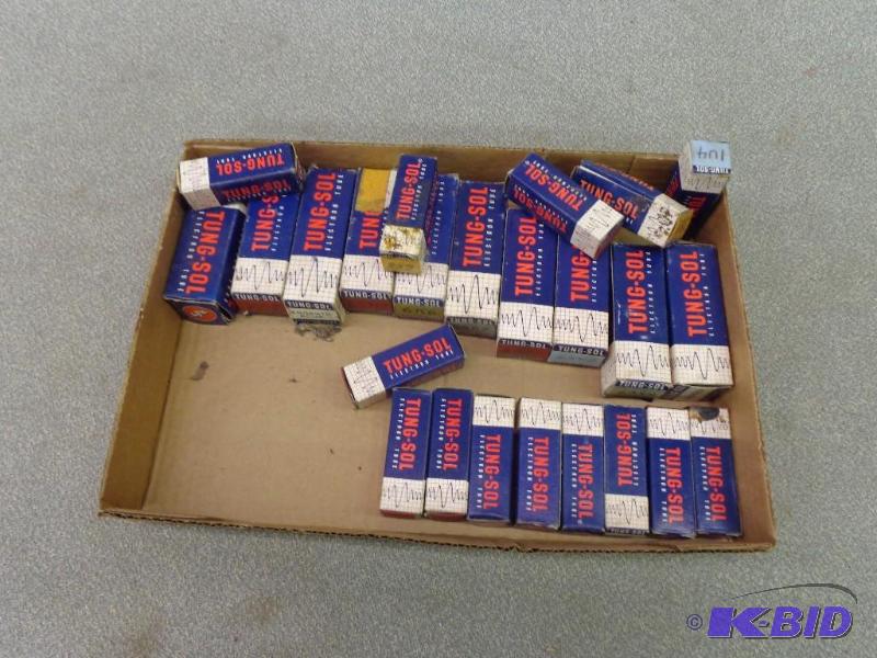 Tung-Sol Electron Tubes Assorted TC5, CU6, 65...
