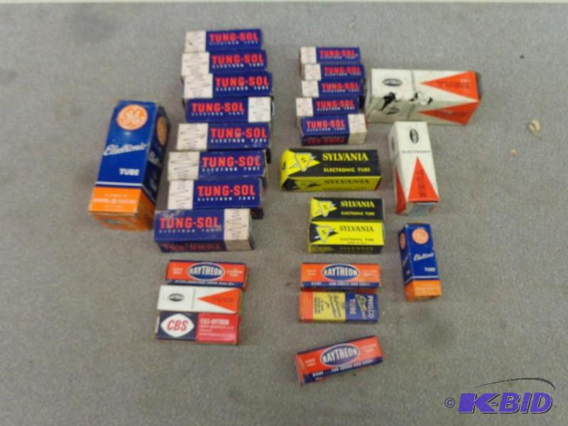 Assorted Electronic Tubes&nbsp Tung-Sol&nbsp...