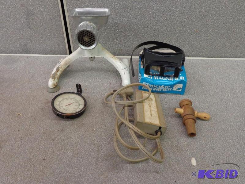 Binocular Magnifier, Cooper Thermometer and M...