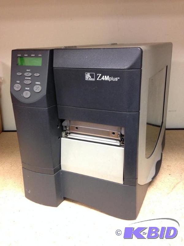 lot 10 image: Zebra Label Network Thermal Receipt Barcode P...