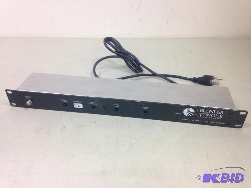 lot 14 image: Blonder Tongue AudioVisual Modulator Channel...