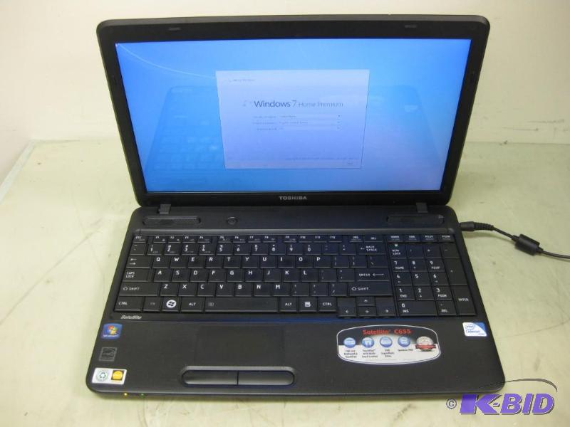 lot 2 image: Toshiba Satellite C655 Personal Laptop Runs ...