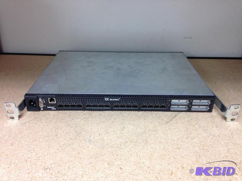 lot 20 image: QLogic SANbox 5200 Fiber Switch with Rack Mou...