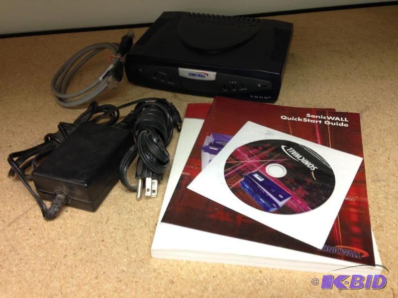 lot 24 image: SonicWall 50 User Firewall Router APL04-017...