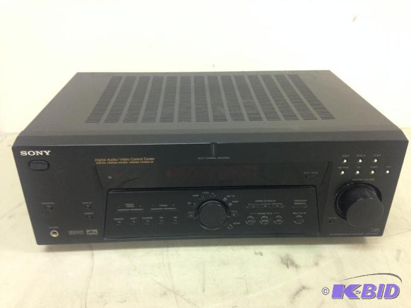 lot 25 image: Sony 5.1 Channel Home Theater Receiver STR-K...
