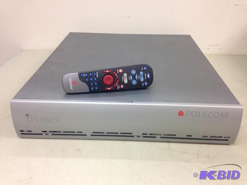 lot 29 image: Polycom iPower 9000 Video Conferencing Contro...