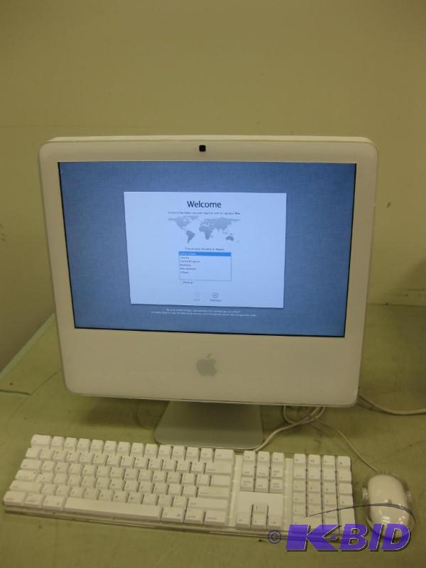 lot 3 image: 2007 17" Apple iMac A1195 Runs OSx 10....