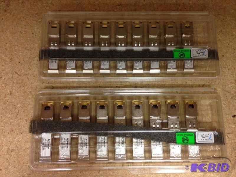lot 37 image: Bulk Lot of (18) NEW Optoway SFP Transceivers...