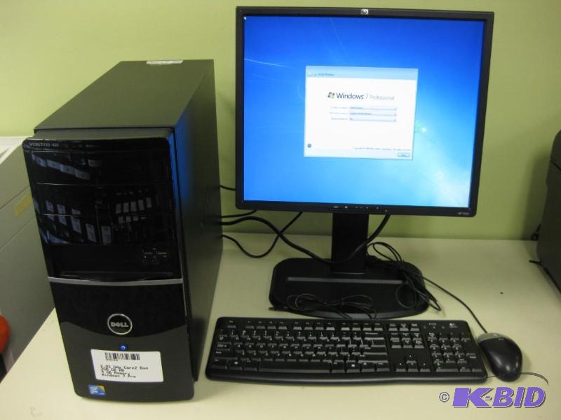 lot 4 image: Dell Vostro 420 Desktop Computer Runs Window...