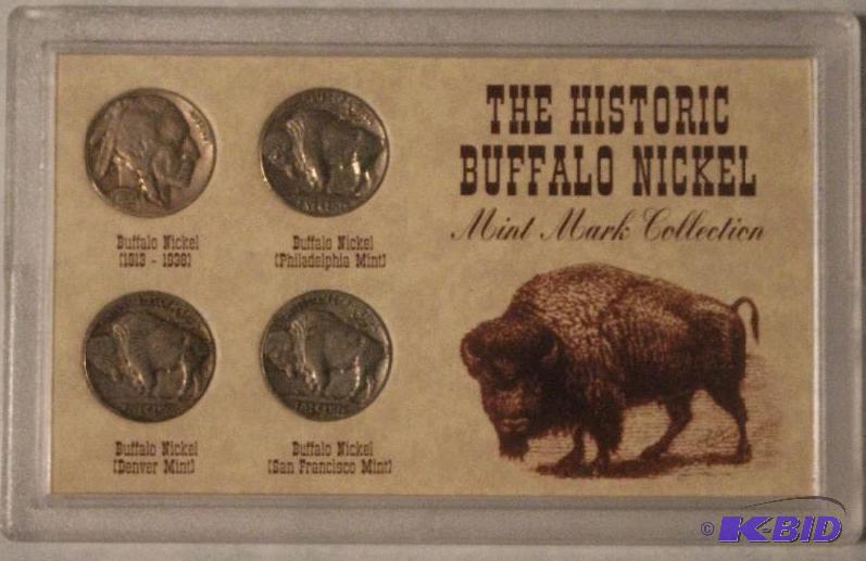The Historic Buffalo Nickel Mint Mark Collect...