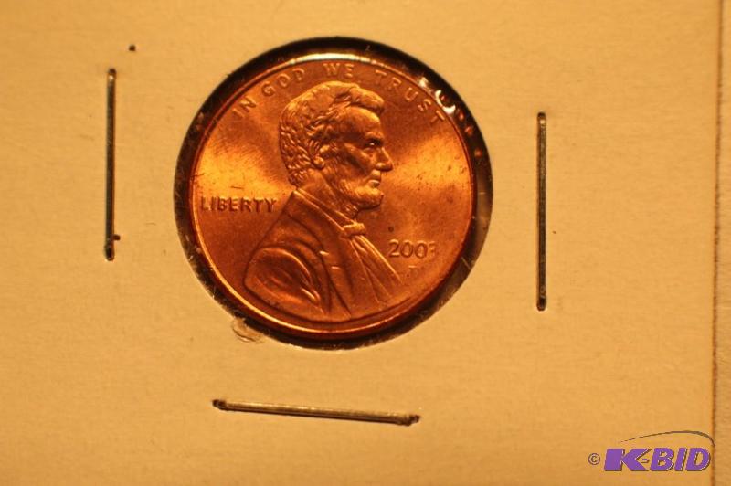 2003 D Lincoln One-Cent...