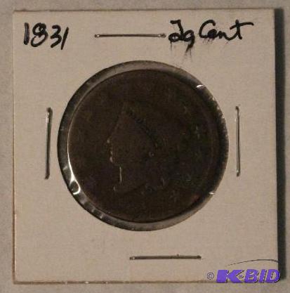 1831 Matron Head One-Cent...