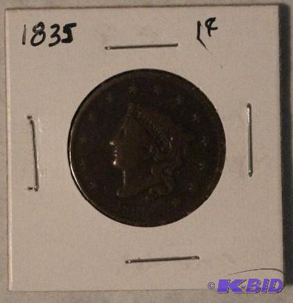 1835 Matron Head One-Cent&nbsp...