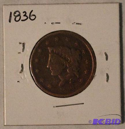1836 Matron Head One-Cent&nbsp...