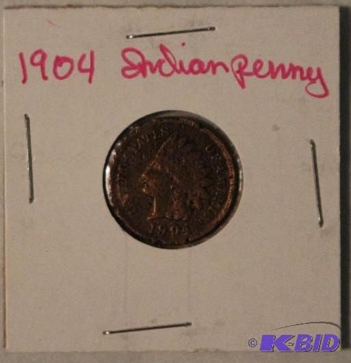 1904 Indian Head One-Cent&nbsp...