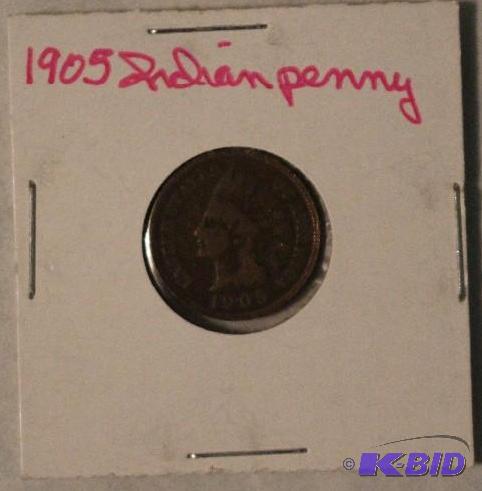 1905 Indian Head One-Cent&nbsp...
