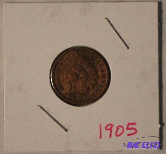 1905 Indian Head One-Cent&nbsp...