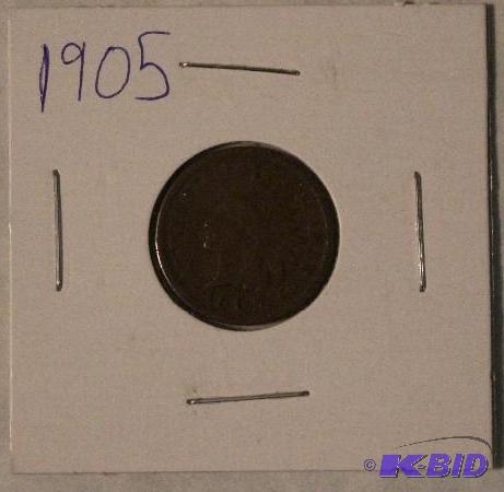 1905 Indian Head One-Cent...