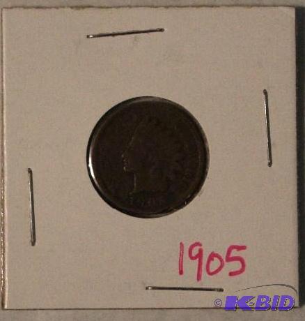 1905 Indian Head One-Cent...