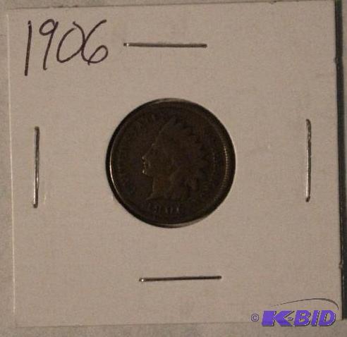 1906 Indian Head One-Cent&nbsp...
