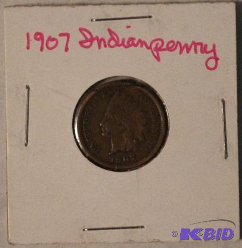 1907 Indian Head One-Cent...