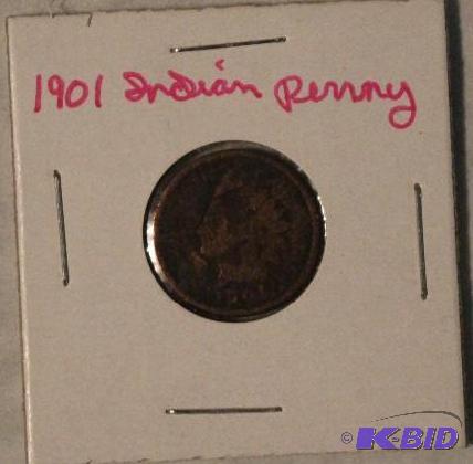 1901 Indian Head One-Cent...