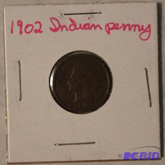 1902 Indian Head One-Cent&nbsp...