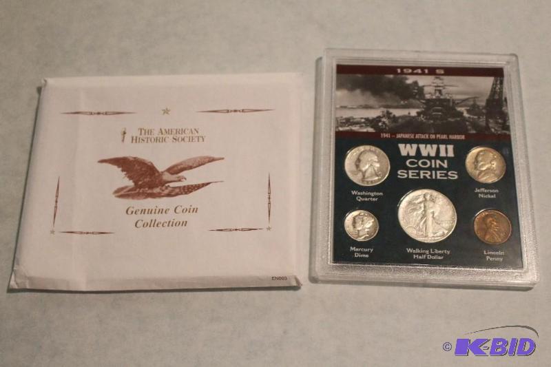 1941 S WWII Coin Series consisting of &nbsp&...