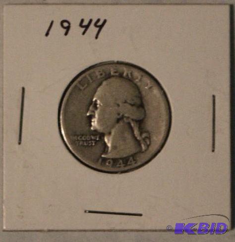 1944 Washington Quarter Dollar...