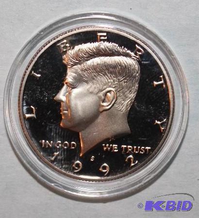 1992 S Kennedy Half Dollar...