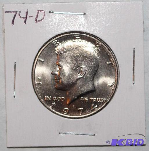 1974 D Kennedy Half Dollar...