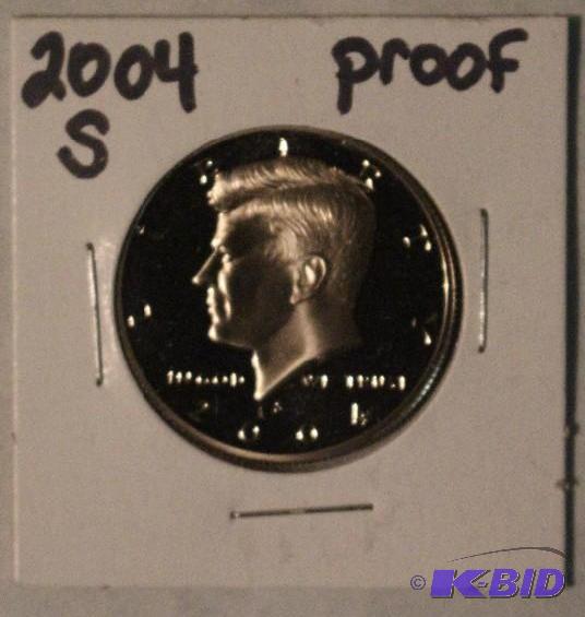 2004 S Proof Kennedy Half Dollar...