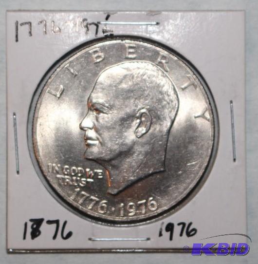 1776-1976 Eisenhower Bicentennial Dollar...