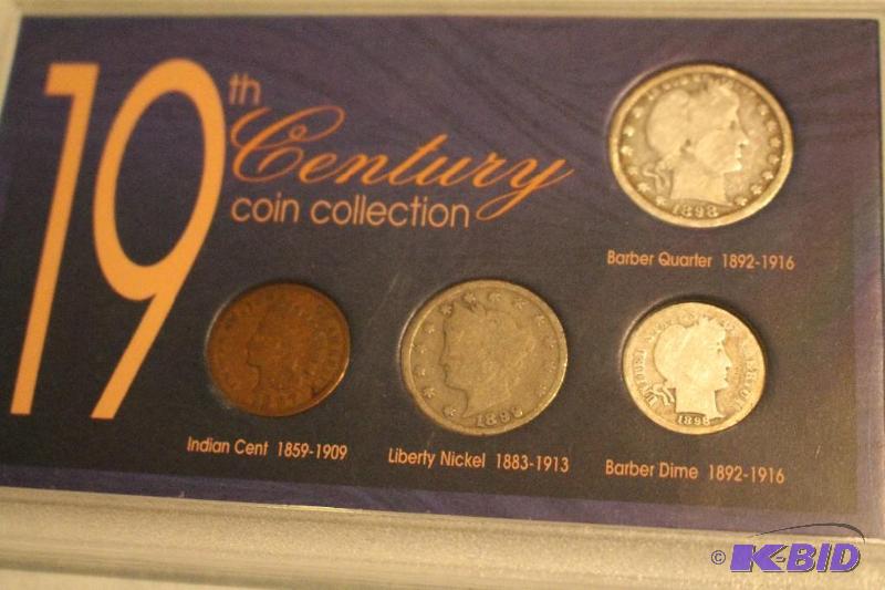 19th Century Coin Collection including &nbsp...